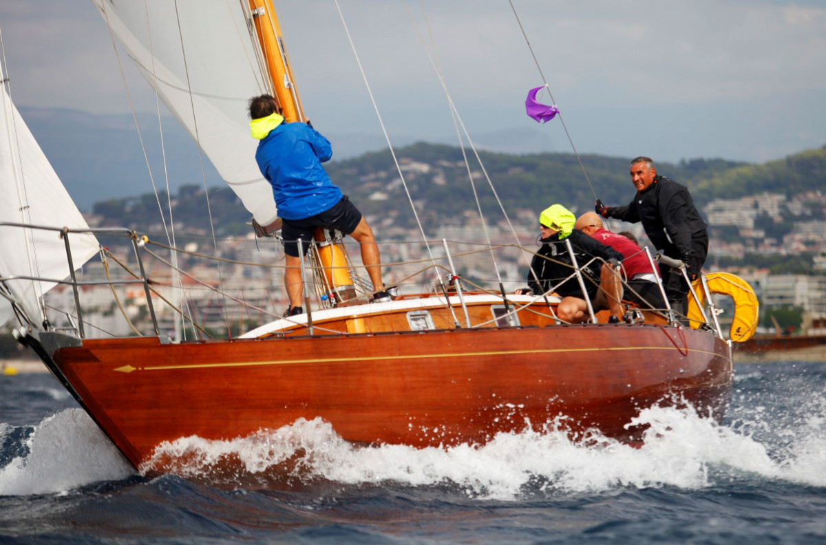 Arcadia III, dessiné par Stephens et Sparkman et construit pas Félix Silvestro à Nice en 1969. Didier RAVON/YCC