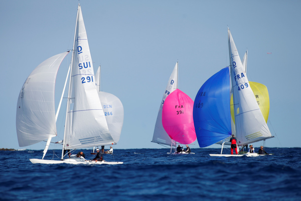 Les Dragon ont disputé neuf courses en rade Est de Cannes. Didier Ravon/YCC